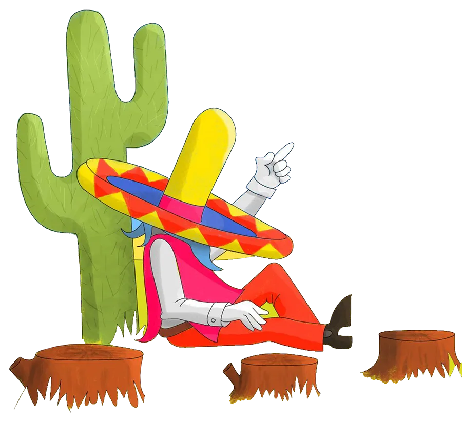 Tree Amigos mascot